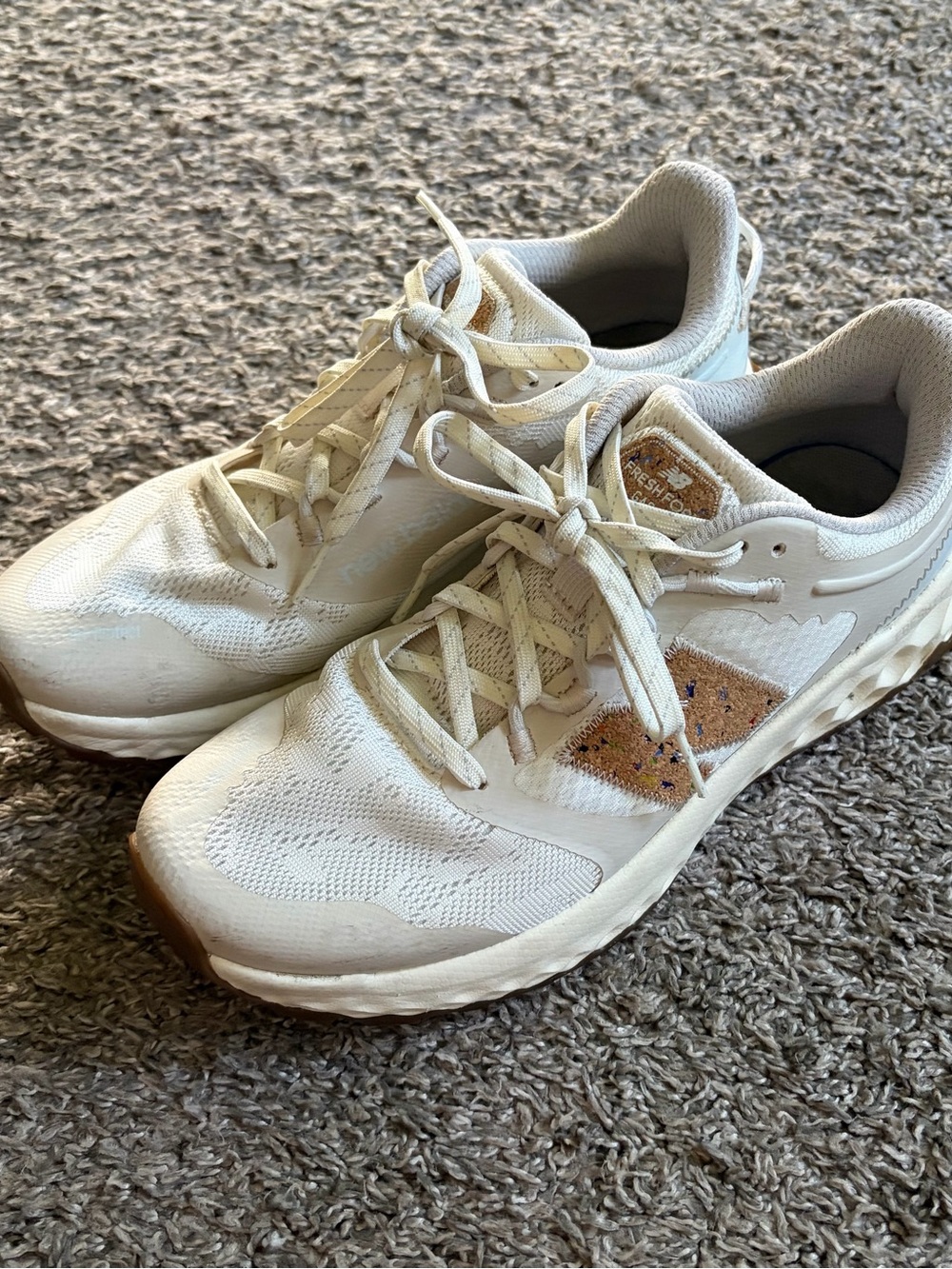 New Balance Fresh Foam Garoe Shoes Womens Size 9 Sea Salt Linen Mesh Sneaker